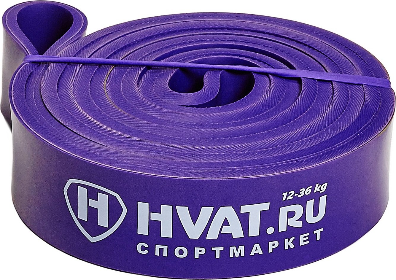 Фиолетовая резиновая петля HVAT 12-36 кг - фото 1
