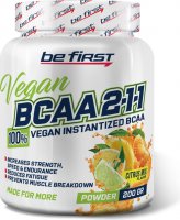 BCAA 2:1:1 Vegan powder (Цитрусовый микс, 200 гр)