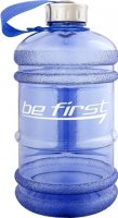 Бутылка с ручкой для воды Be First (Синий, 2200 мл)