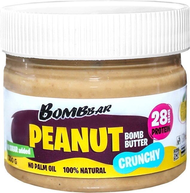 Арахисовая паста Bombbar Crunchy (300 гр)