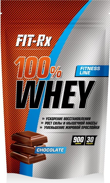 100% Whey (Ваниль, 900 гр)
