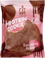 Protein Choсolate Cookie FitKit (Малиновый йогурт, 50 гр)