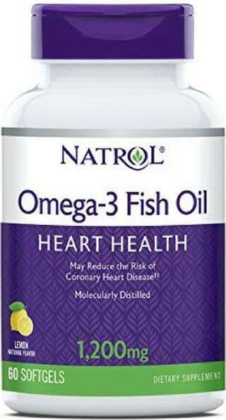 Omega-3 Fish Oil 1200 мг (60 капс)