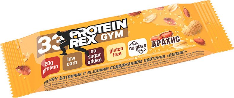 33 Protein Rex Gym (Арахис, 60 гр)