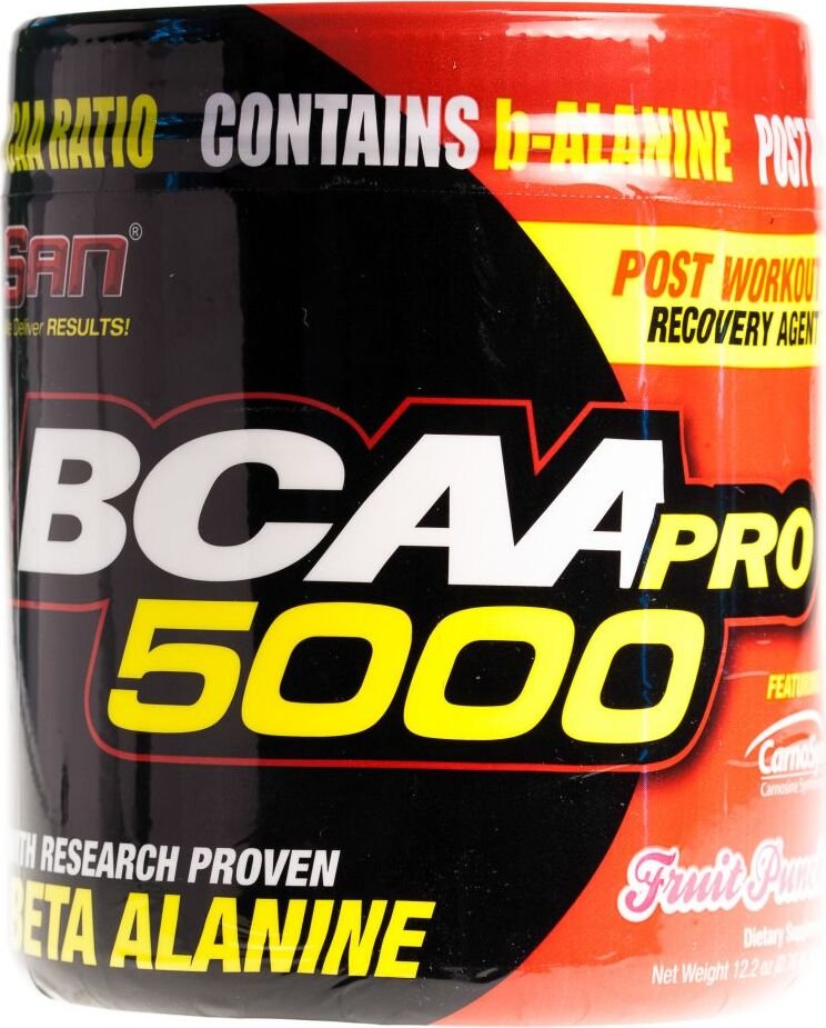 BCAA PRO 5000 (Фруктовый пунш, 345 гр)