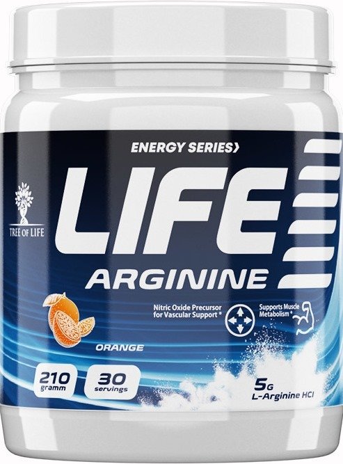 Life Arginine (Апельсин, 210 гр)