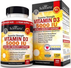 Vitamin D 5000 (360 капс)