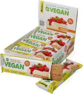 Батончики Vegan (Банановый торт с клубникой, 60 гр)