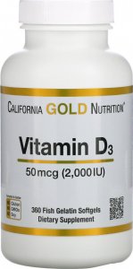 Vitamin D3 2000ME (360 капс)