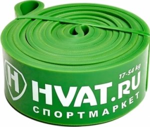 Зеленая резиновая петля HVAT 17-54 кг