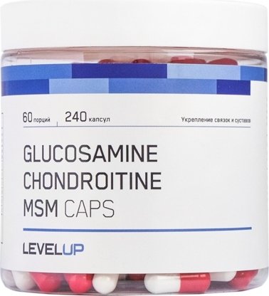 Glucosamine Chondroitine MSM Caps (240 капс)