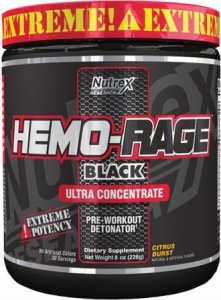 Hemo-Rage Black Ultra (Апельсин, 254 гр)