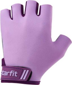 Перчатки для фитнеса WG-101 (Фиолетовый, М)