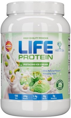 Протеин Life Protein (Клубника-банан, 907 гр)